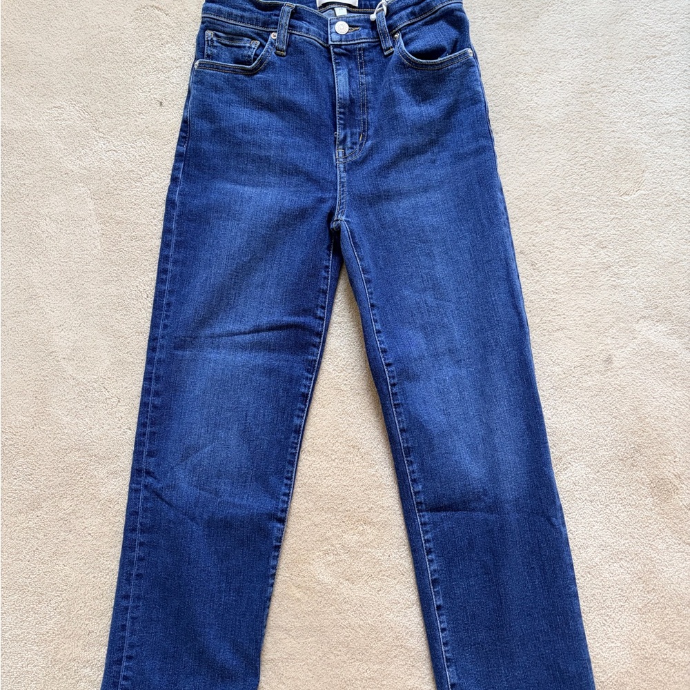 Frame Le Pixie Sleek Straight jeans